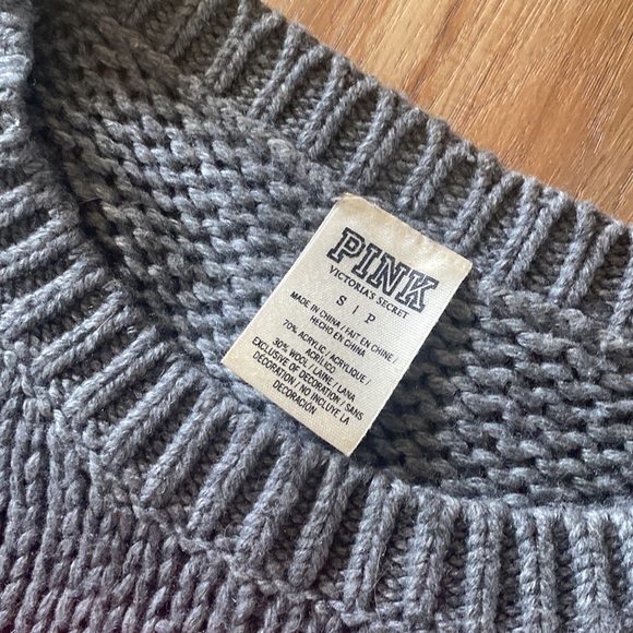 Pink Victorias Secret Sweater Oversized 2 for $20 - Picture 3 of 4